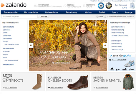 zalando onlineshop Zalando.de â€“ Der Online Shop